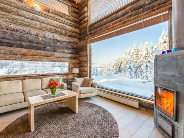 Дома для отпуска Holiday Home Villa vuosselin taiga Рука-19
